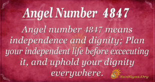 4847 angel number