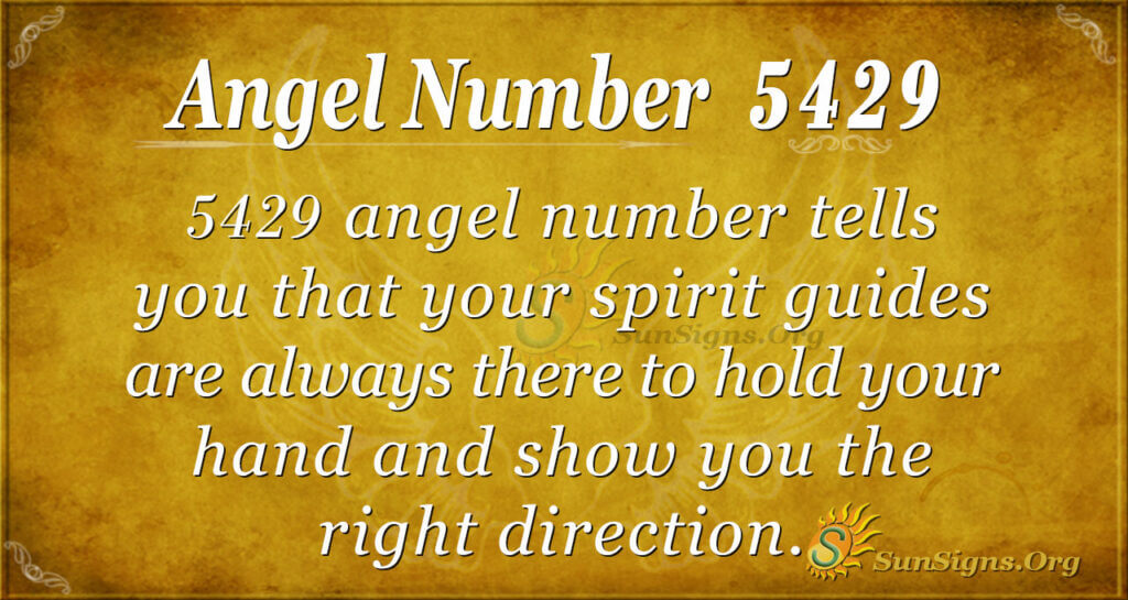 5429 angel number