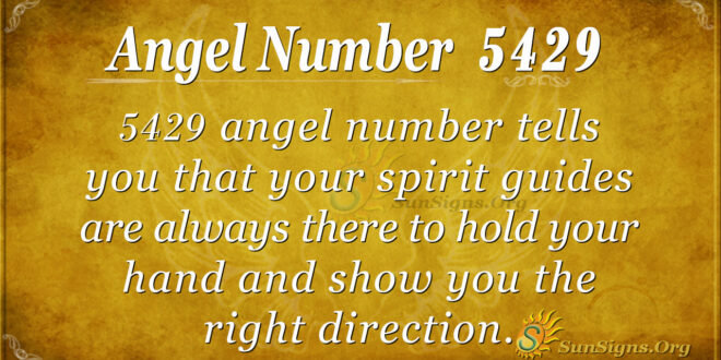 5429 angel number