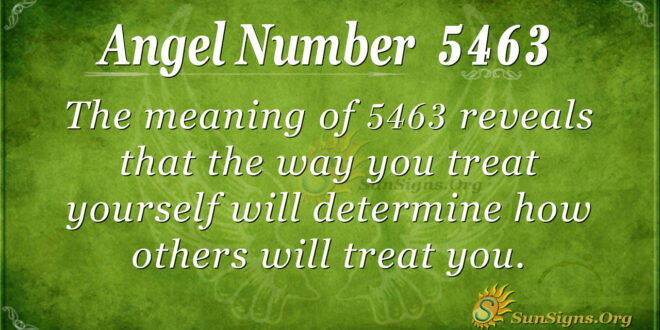 5463 angel number