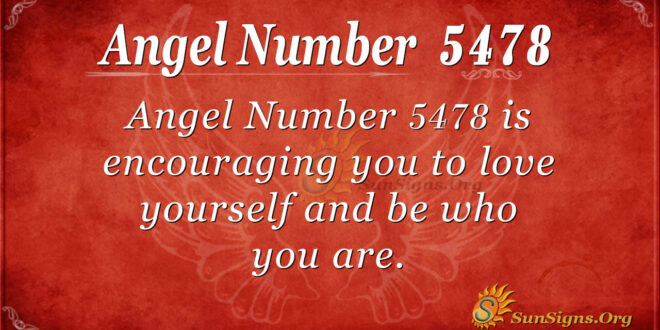 5478 angel number