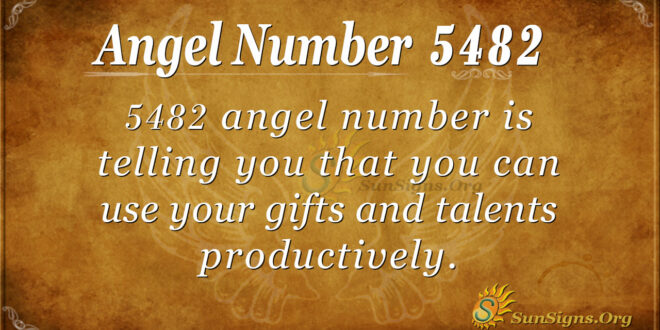 5482 angel number