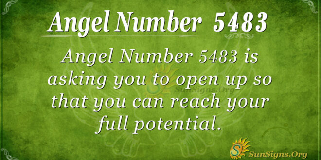 5483 angel number