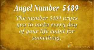 5489 angel number