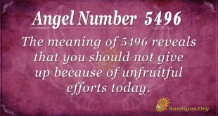 5496 angel number