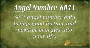 6071 angel number