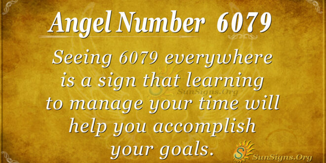6079 angel number