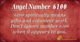 6100 angel number