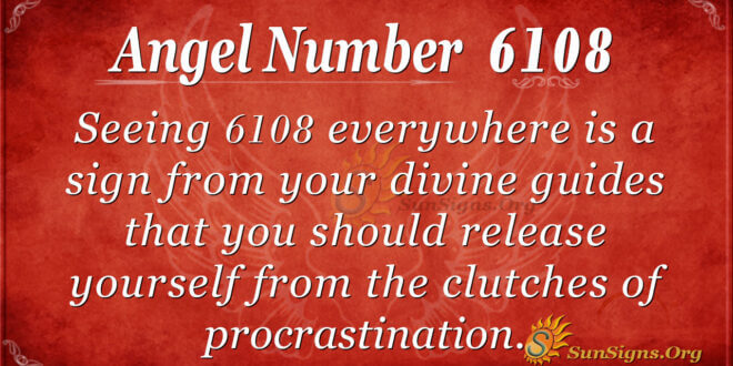 6108 angel number