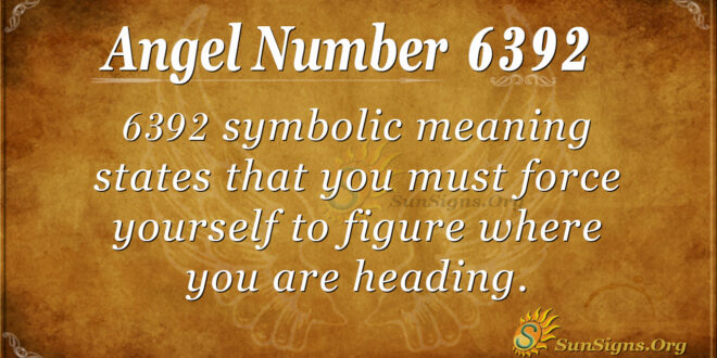 6392 angel number