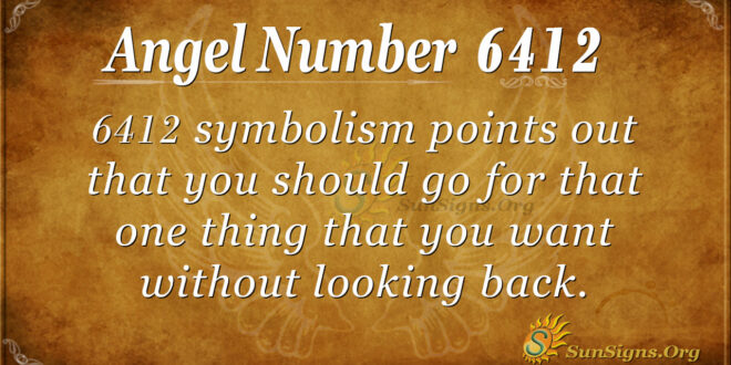6412 angel number