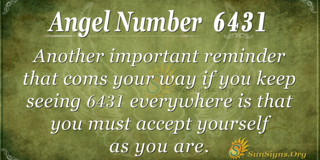 6431 angel number