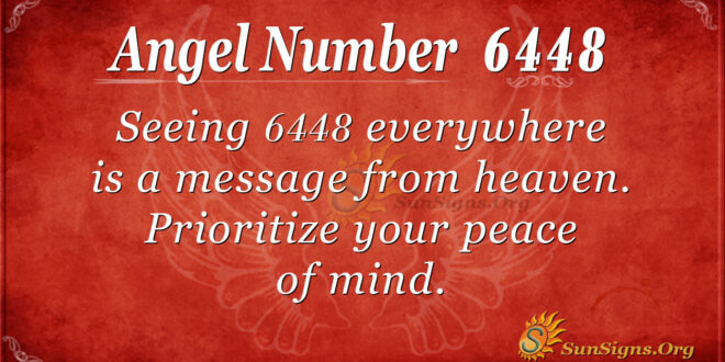 6448 angel number
