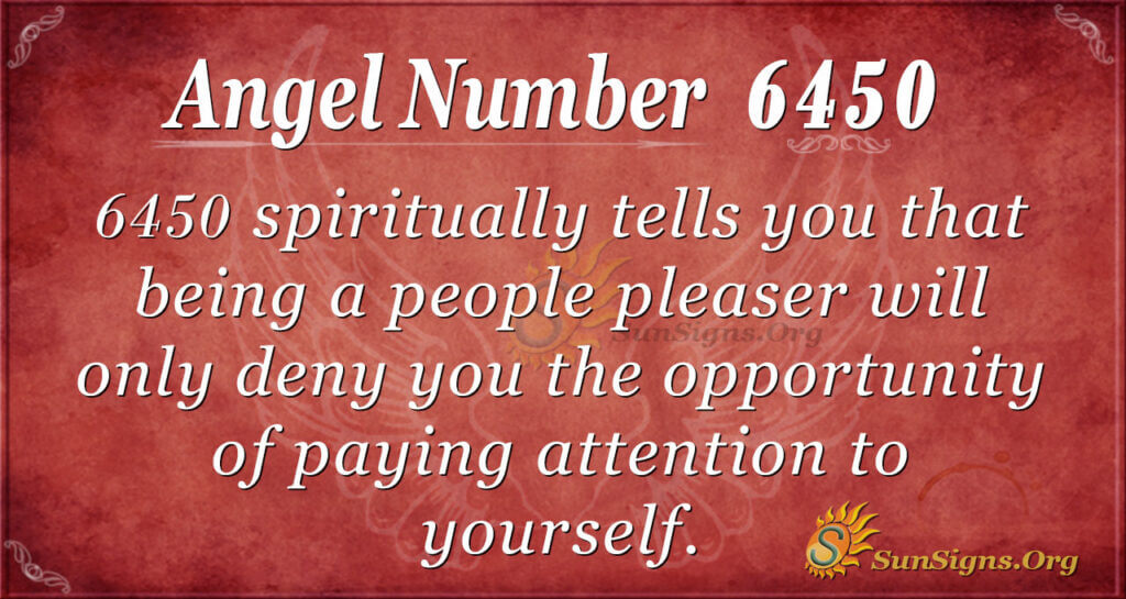 6450 angel number