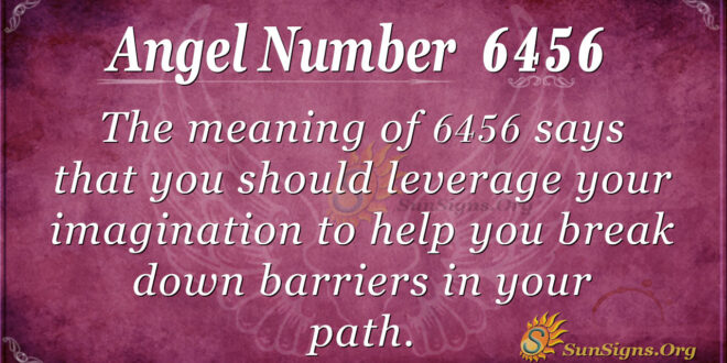 6456 angel number