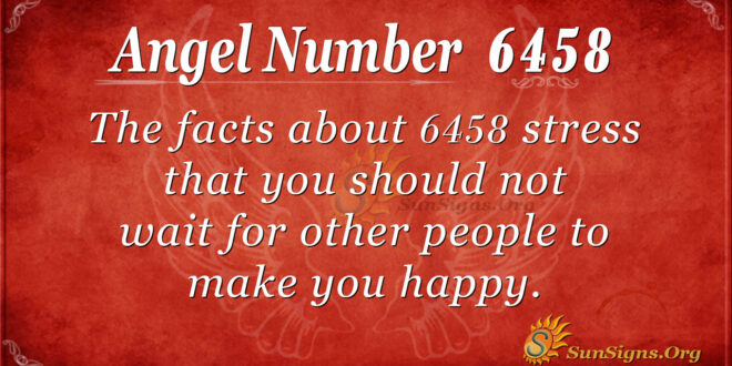 6458 angel number