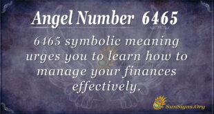 6465 angel number