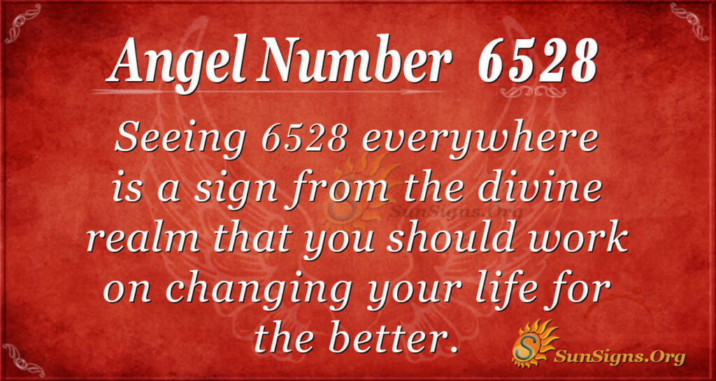 6528 angel number