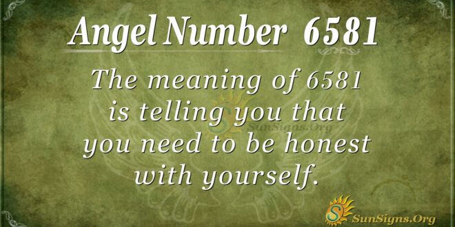 6581 angel number