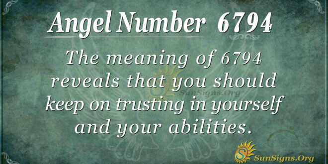 6794 angel number