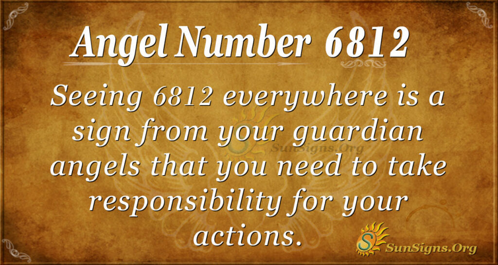 6812 angel number