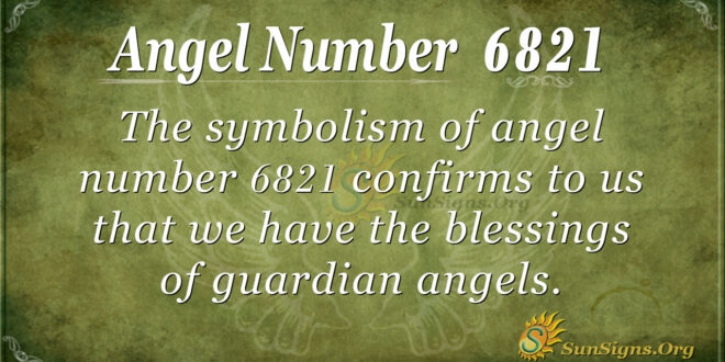 6821 angel number
