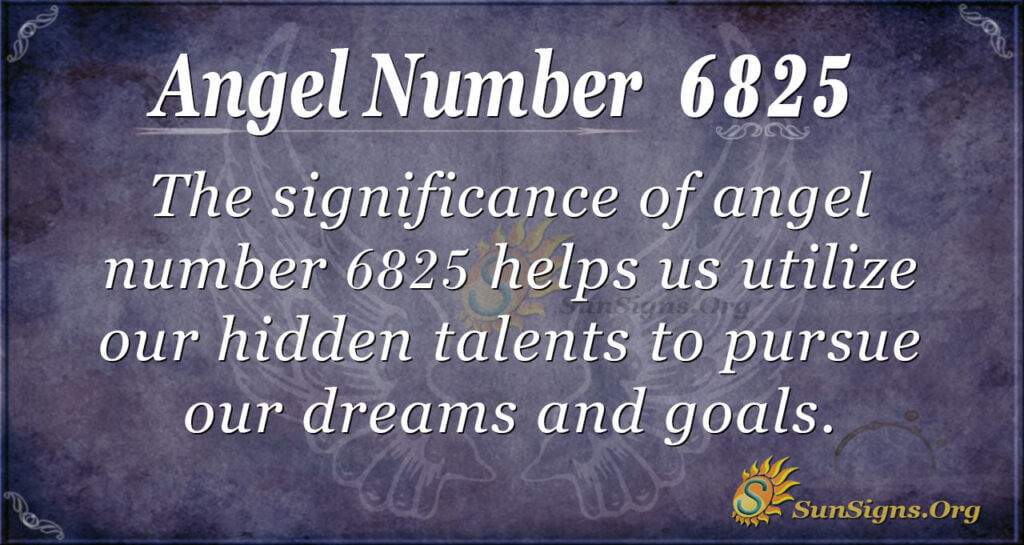 6825 angel number