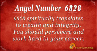 6828 angel number