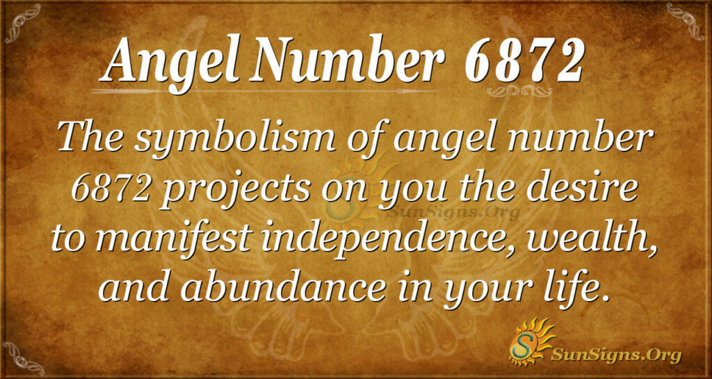 6872 angel number