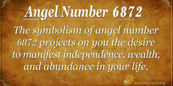 6872 angel number