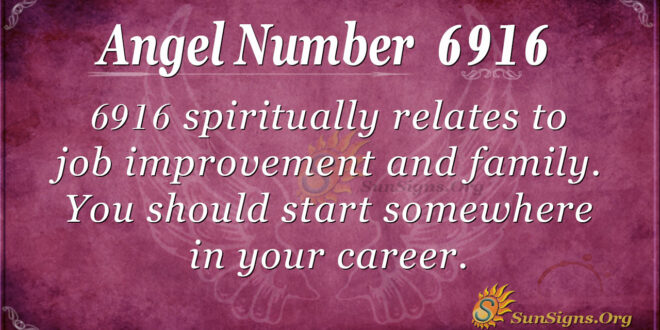6916 angel number