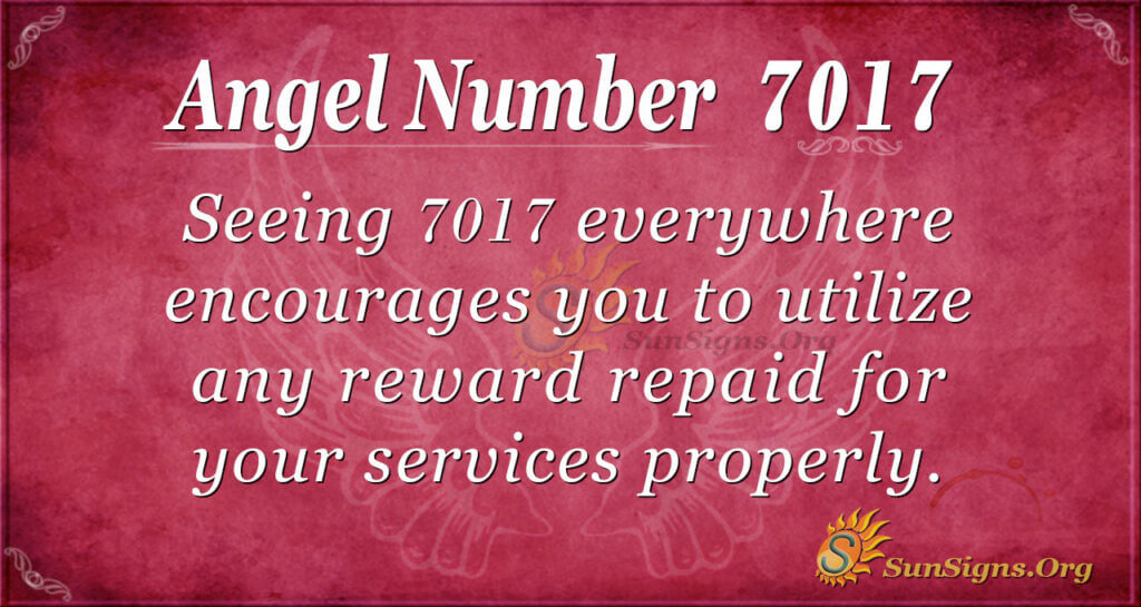 7017 angel number