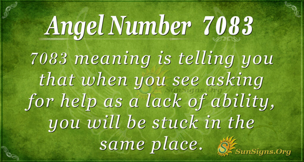 7083 angel number