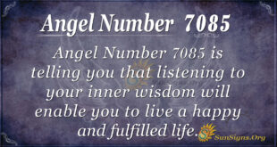 7085 angel number