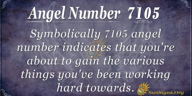 7105 angel number