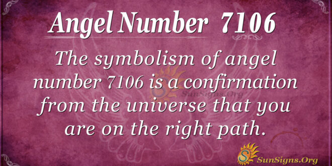 7106 angel number