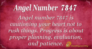 7847 angel number