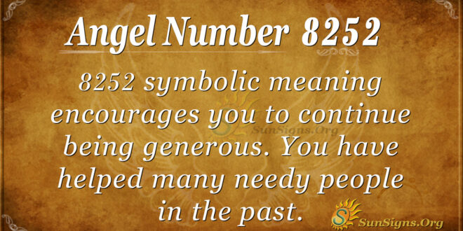 8252 angel number