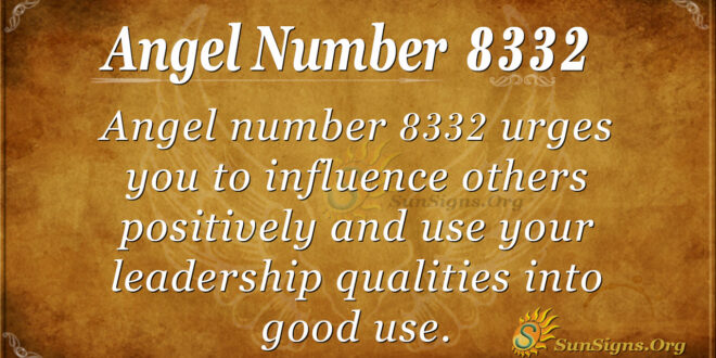8332 angel number