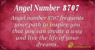 8707 angel number