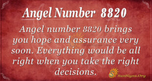 8820 angel number