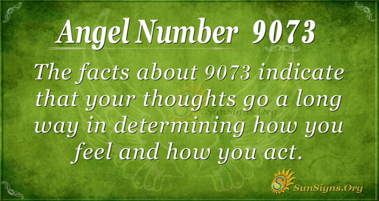 Angel Number 9073 Meaning: Become Your Best Self | SunSigns.Org