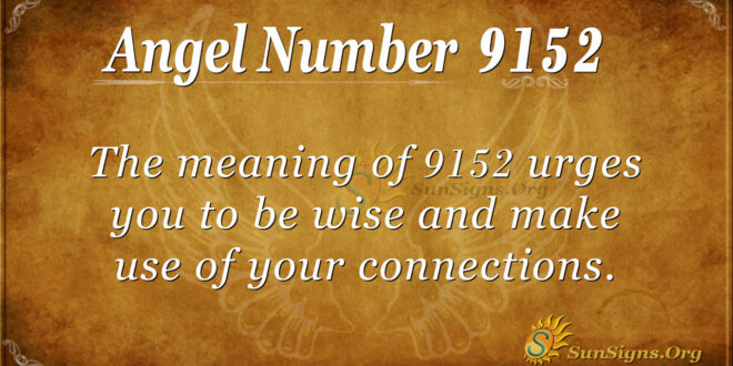 9152 angel number