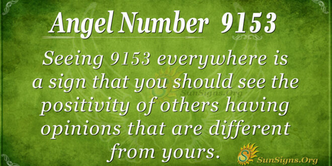 9153 angel number