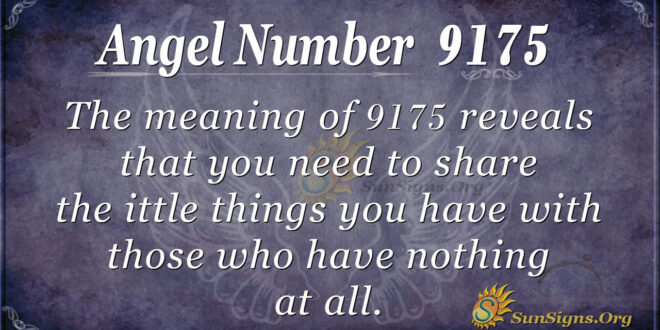 9175 angel number