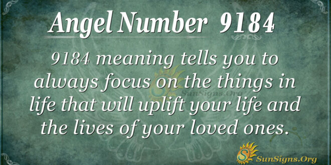 9184 angel number