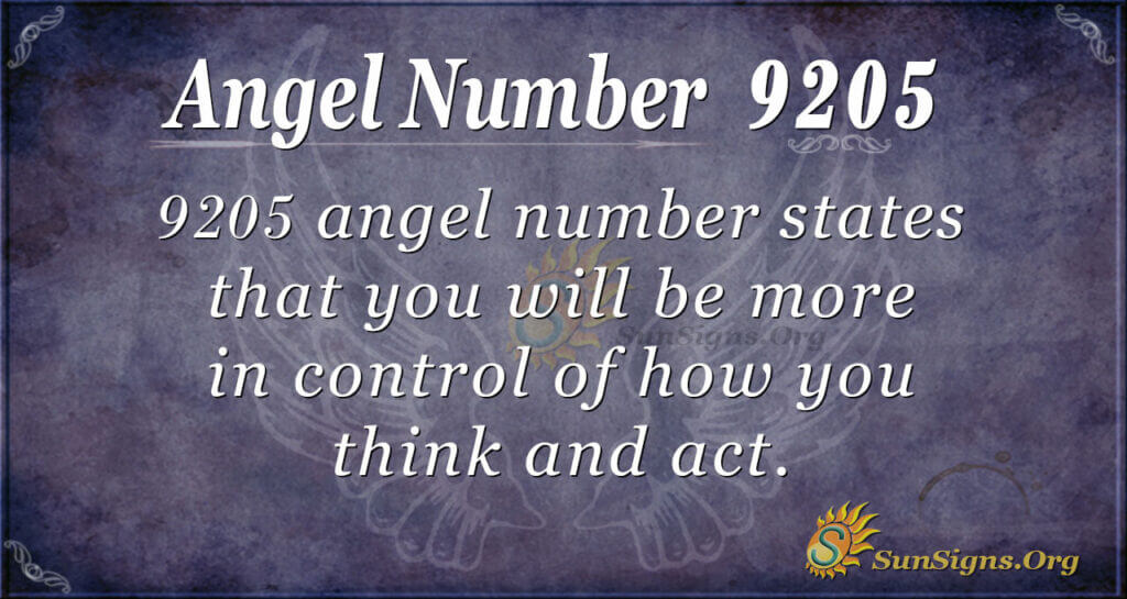9205 angel number