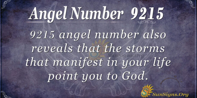 9215 angel number
