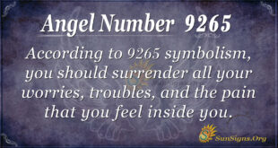 9265 angel number