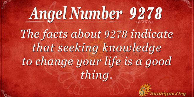 9278 angel number